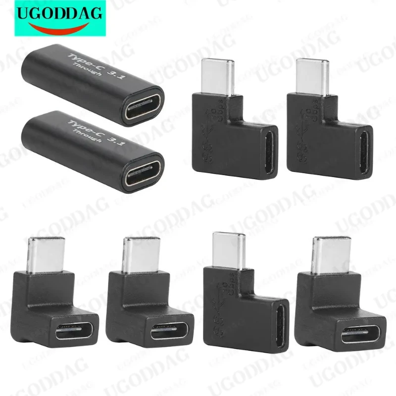 2pcsUSBCAdapterType-CMaletoFemaleFemaletoFemaleRight&LeftAngled90DegreeExtensionAdapterforTabletLaptop-AliExpress7