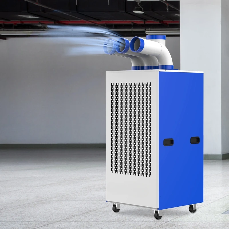 Mobile air conditioning direct blowing air conditioner, cold fan, refrigeration room, factory cooling integrated