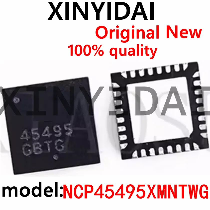 (2pcs)100% New original NCP45495XMNTWG NCP45495 45495 QFN32 Chipset