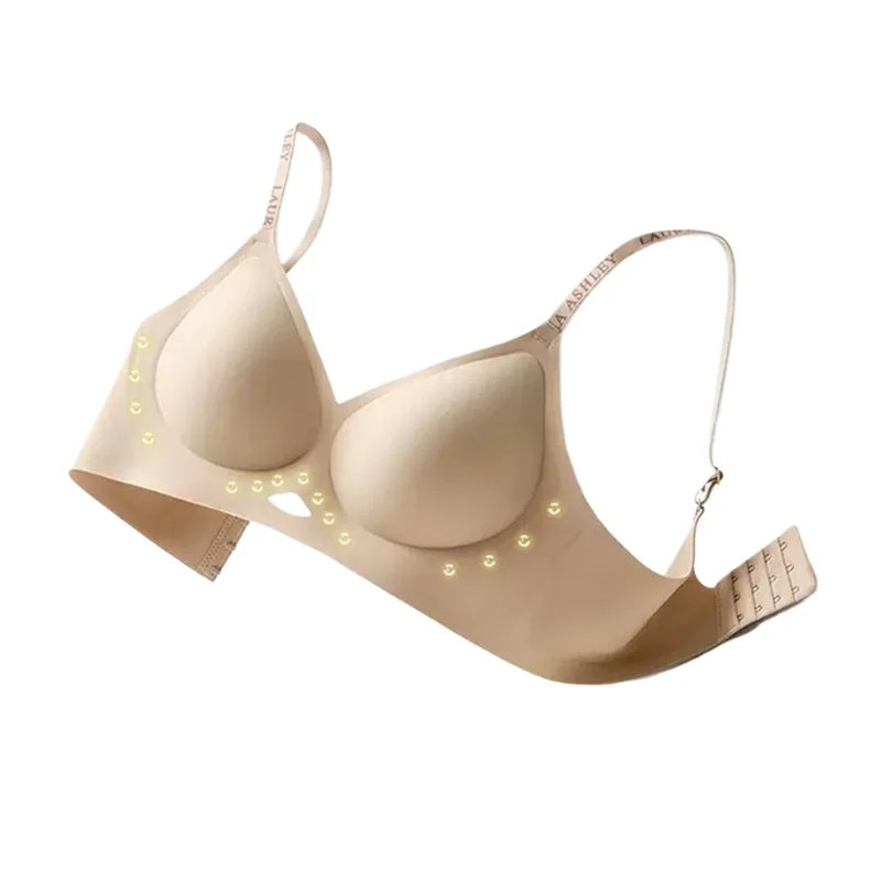 KUCLUT High-Quality Casual Women's Bra Soft Support Push-Up Underwear No Rim for Small Chest Comfortable Girls' Bra