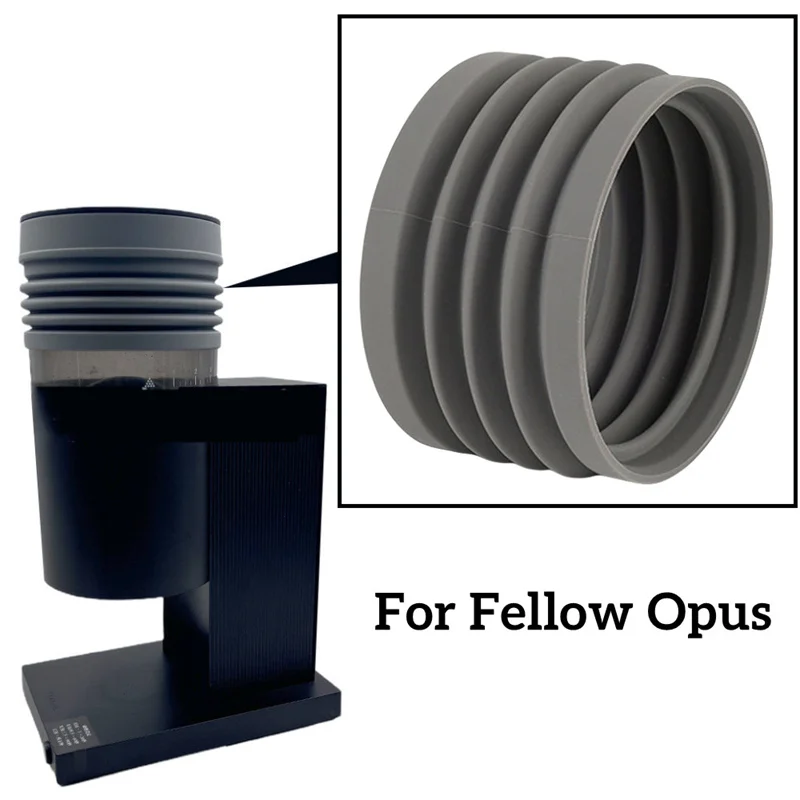 Coffee Silicone Bellow For Fellow OPUS Cone Coffee Grinder 12*12*7cm Espresso Coffee Hopper Bellow Espresso Makers Parts