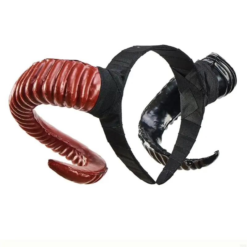 Elegantes Harz-Horn-Stirnband für Frauen und Mädchen, leichtes, bequemes Haar-Accessoire für den täglichen Gebrauch und Partys – Detail 10