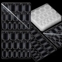 600Tips Nail Adhesive Tabs for Press on Nails 15 Sizes of Nail Sticky Tabs for Nails Press on Stickers Sticky Tabs 40 Sheets