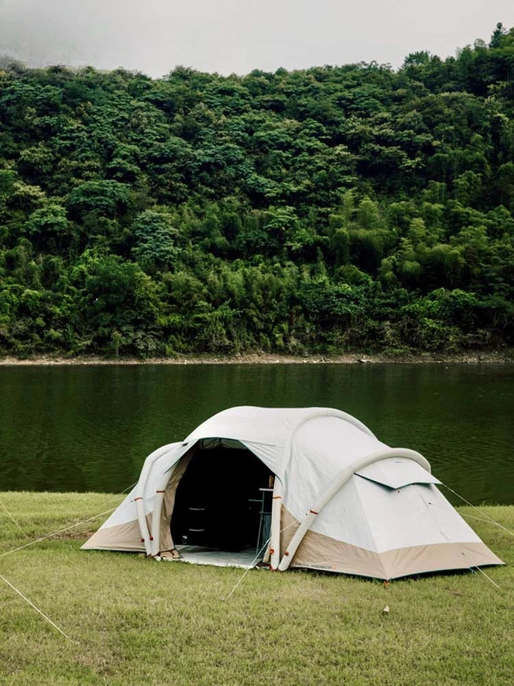 

Inflatable tent outdoor camping Thickened rainproof camping
