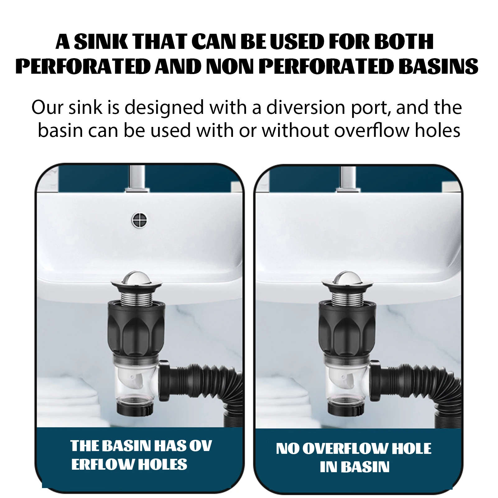 

Раковина сливная труба Гибкая промывочная бассейн