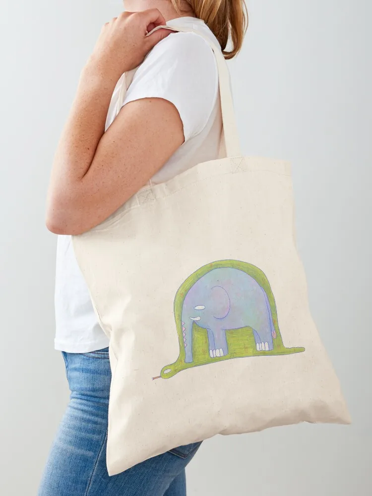 

Le Petit Prince Snake and Elephant Tote Bag personalized tote bag tote bag men's shopping bags foldable