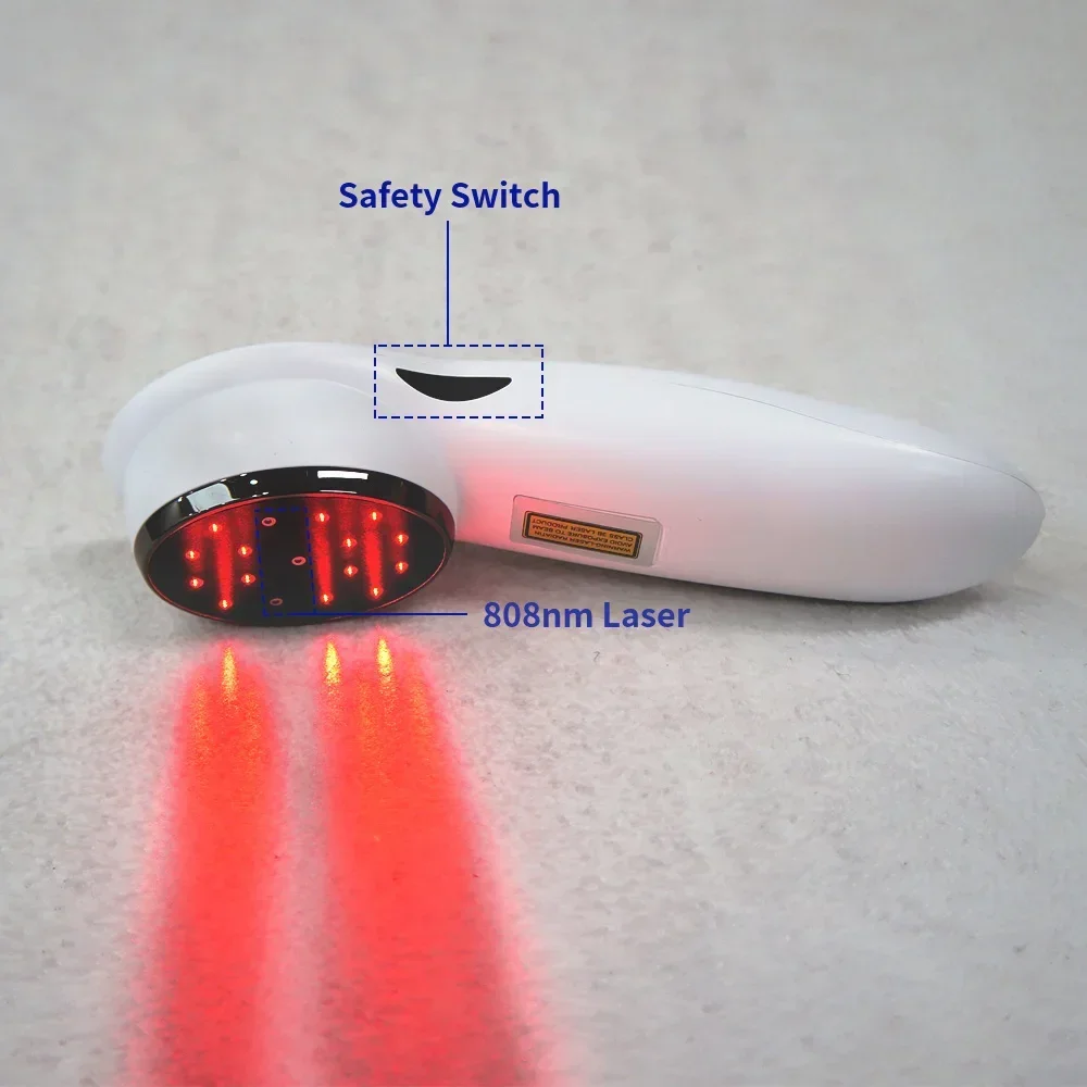 Red Light Body Massager Low Level Laser Therapy Device Knee Lumbar Back Pain Treatment Wound Healing Physiotherapy Instrument