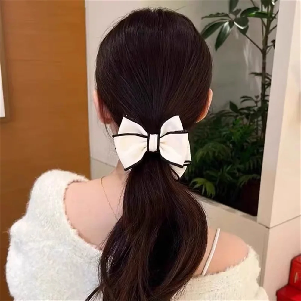 2/3 ชิ้น/เซ็ตผู้หญิง Bowknot คลิปผมน่ารักผ้า Art Double-Layer Bowknot Headwear ที่สวยงามแฟชั่นอุปกรณ์เสริมผม