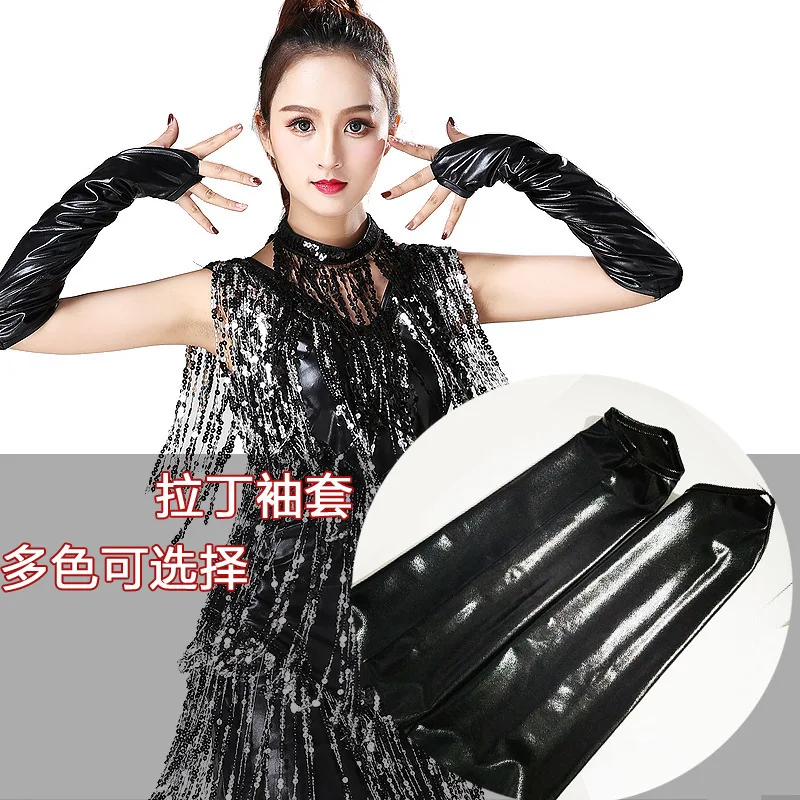 Latin Dance Performance Sleeves Wasteland Style Gloves Belly Dance Clothes Dance Dress Gloves