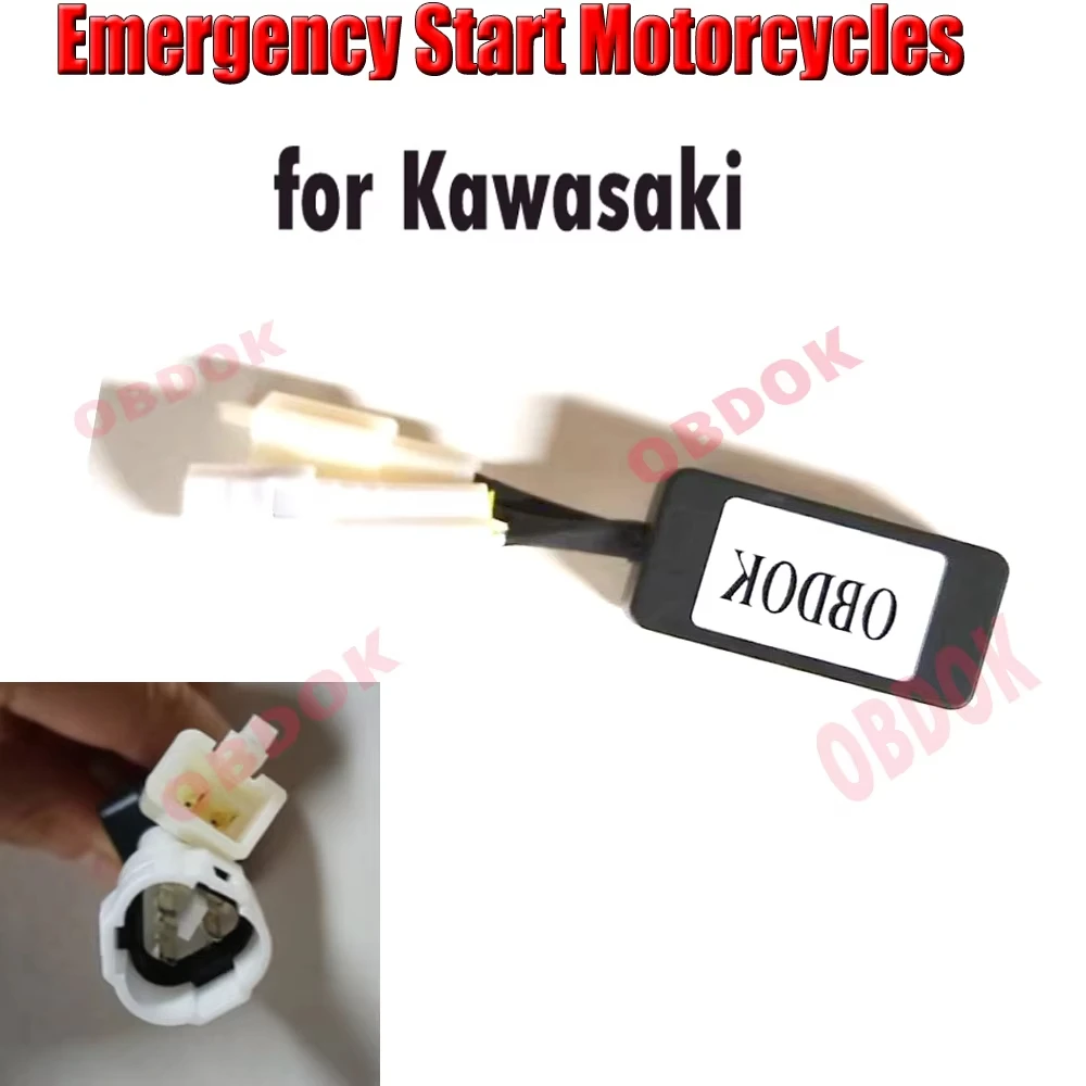 لكاواساكي ZX6 ZX6R ZX10 ZX10R لهوندا CRF1100L أفريقيا التوأم 2020-2023 دراجة نارية الطوارئ بدء أداة تجاوز وحدة