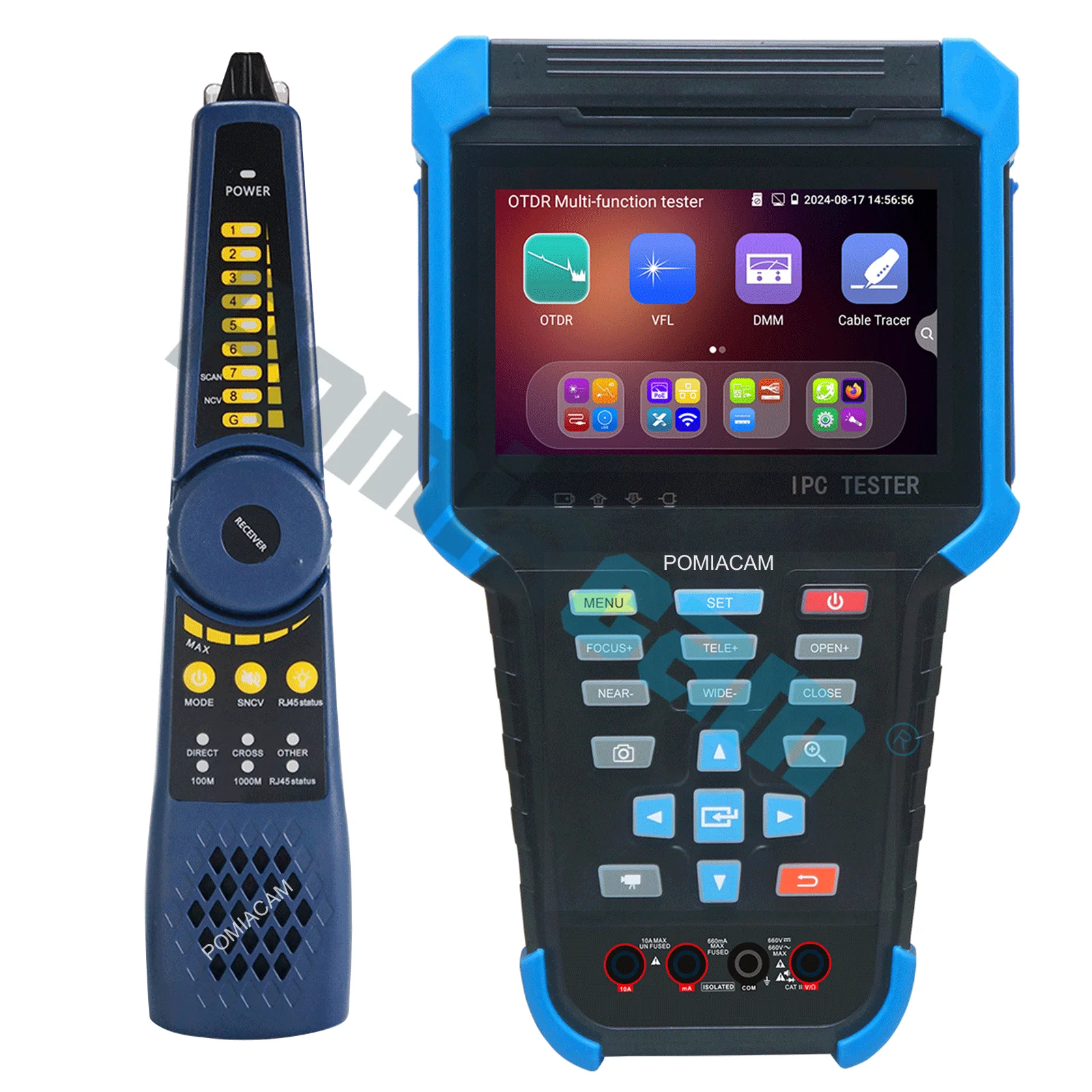 

Professional Multifunction OTDR, 4" Screen MOT-35C OTDR 1310/1550 26/24dB Optional,DMM&OPM&VFL Network Tool and Cable Testing