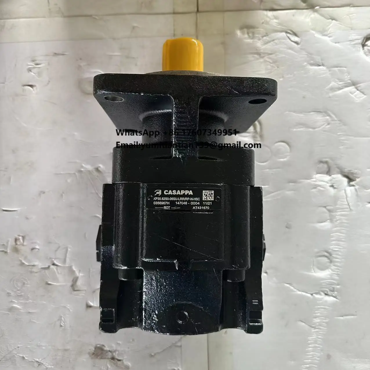 

Высококачественный гидравлический насос для строительной техники, запчасть AT431670 для WL56