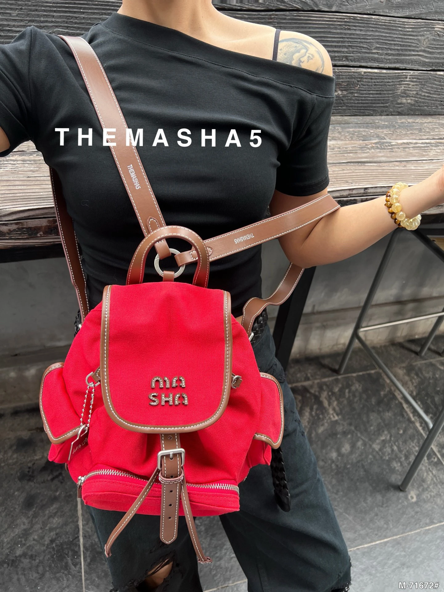

Maa 2025 New Color Blo Rope Strap Women's Bag High-End Casual Canvas Bag Faionable Double oulder Bapa