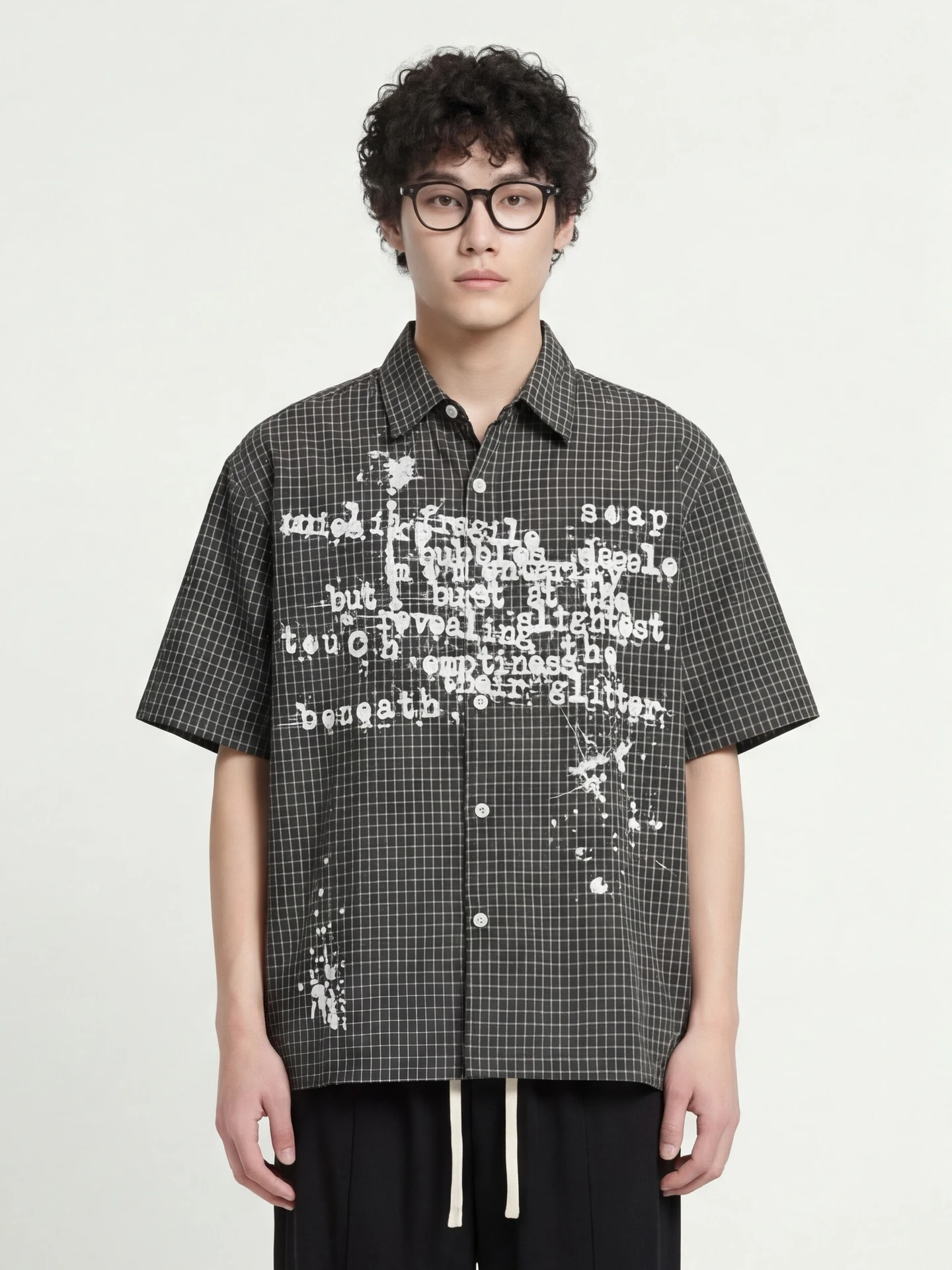 

Loose Fit ort Sve irt from k Sle Printed Casual Wear Breathable Cotton Youth Faion Summer irt