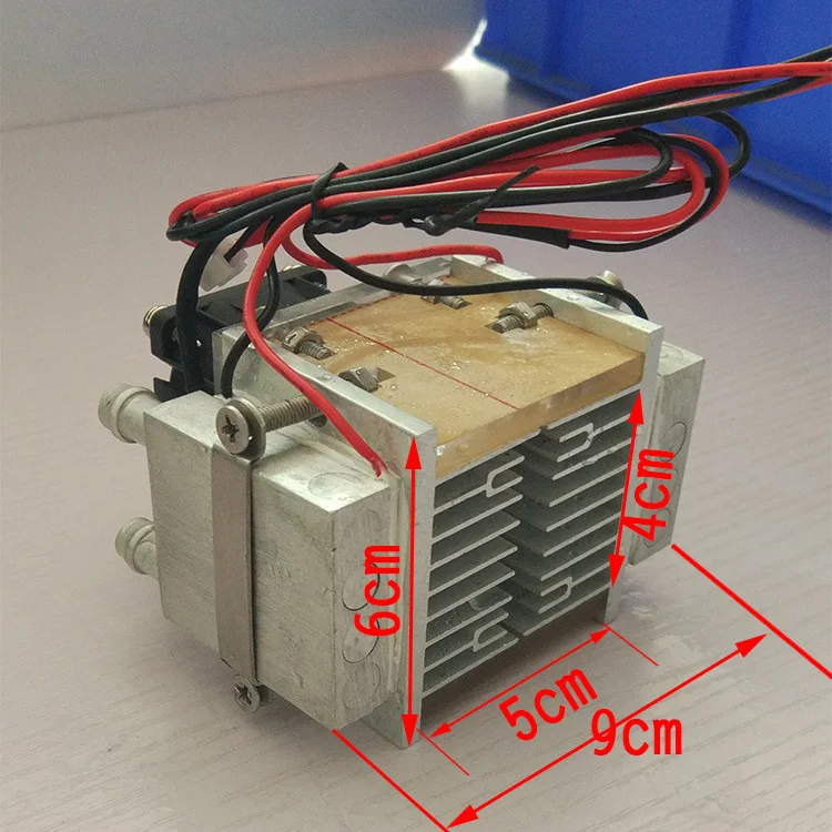 Semiconductor High-Power Cooling Plate Refrigeration Small Air Conditioning 12V Electronic Refrigerator