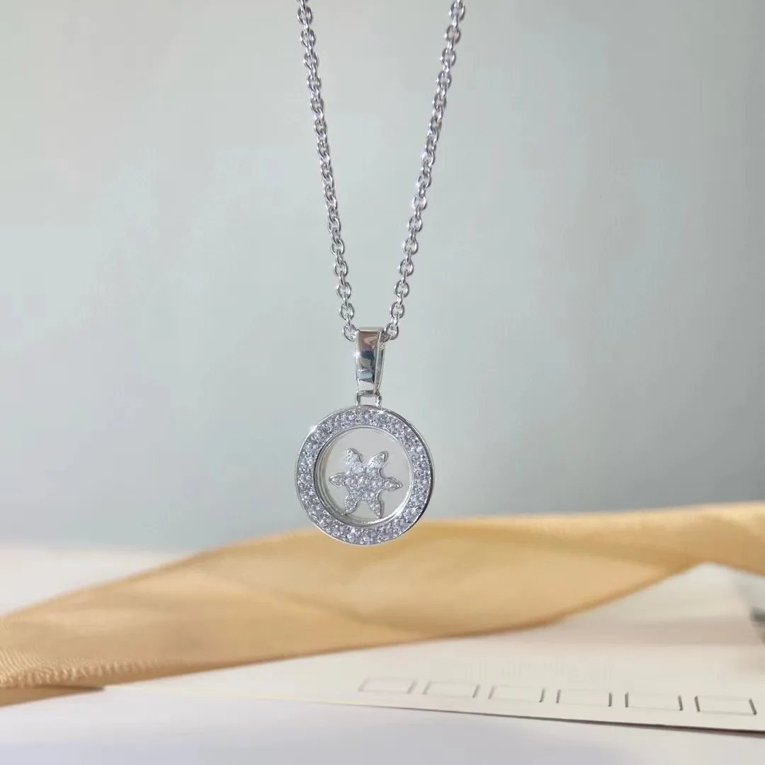 

Trendy Geometric Star Pendant Necklace for Women - Elegant Commuter Jewelry, Sparkling Diamonds & Unique Minimalist Design