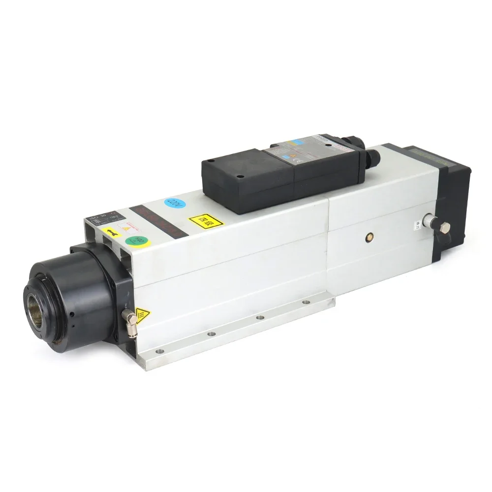 

WaveTopSign Шпиндель с автоматической сменой инструмента GDL60-24Z-6KW 220 В 380 В Шпиндель с воздушным охлаждением Нож коготь ISO30