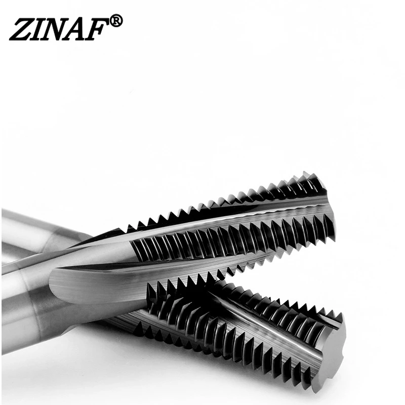 Imagem -04 - Máquina de Trituração Contínua do Cortador da Linha do Carboneto do Cnc Cortador de Trituração Inteiro da Linha do Dente m3 m4 m5 m6 m8 M10 M12 M14 M16 M18 M20