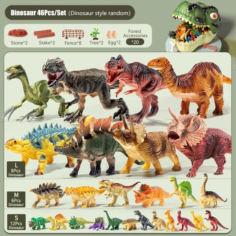 Simulatie Dinosaurus Speelgoed voor Jongen Jurassic Modellen Kinderen Actiefiguren PVC Tyrannosaurus Wereld Dieren Park Kinderen 3 Jaar Gift