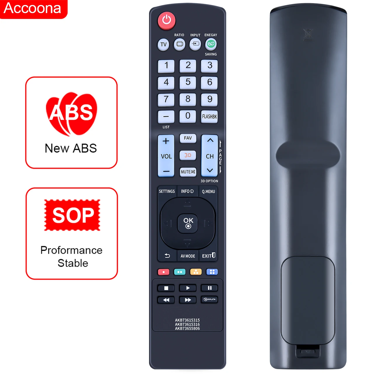 

Пульт дистанционного управления для телевизора AKB73615315 AKB73615316 AKB73275605 AKB73615632, пульт дистанционного управления системой домашнего кинотеатра BD 3D, стандартный ЖК-телевизор