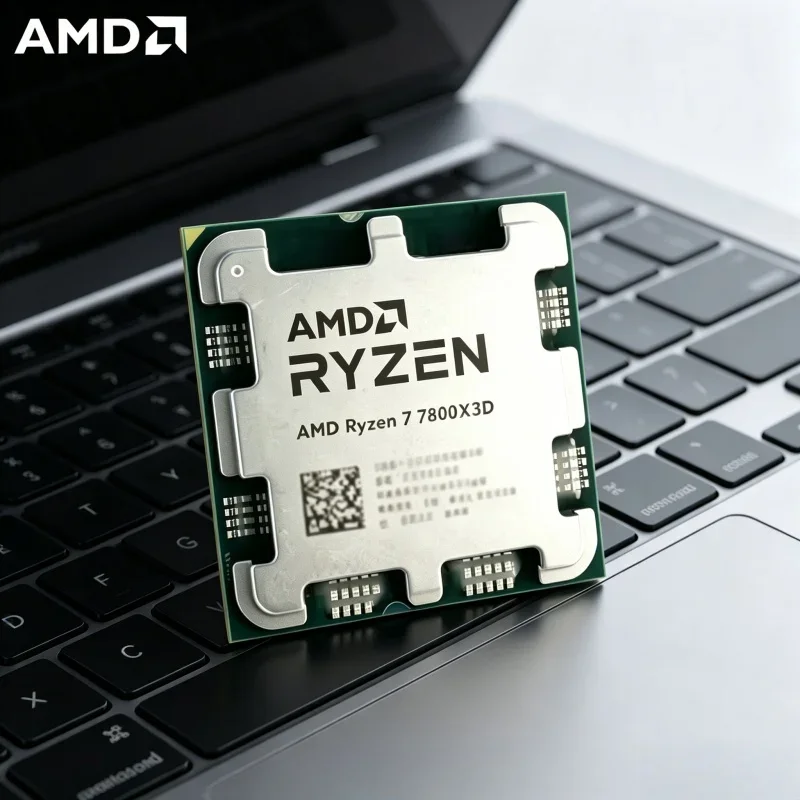 

AMD 7800X3D 5.0GHz High Frequency Processor 5NM 96MB L3 Cache AM5 Socket Desktop Tray CPU Without Fan