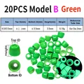 B20pcs Green4.5X3.5