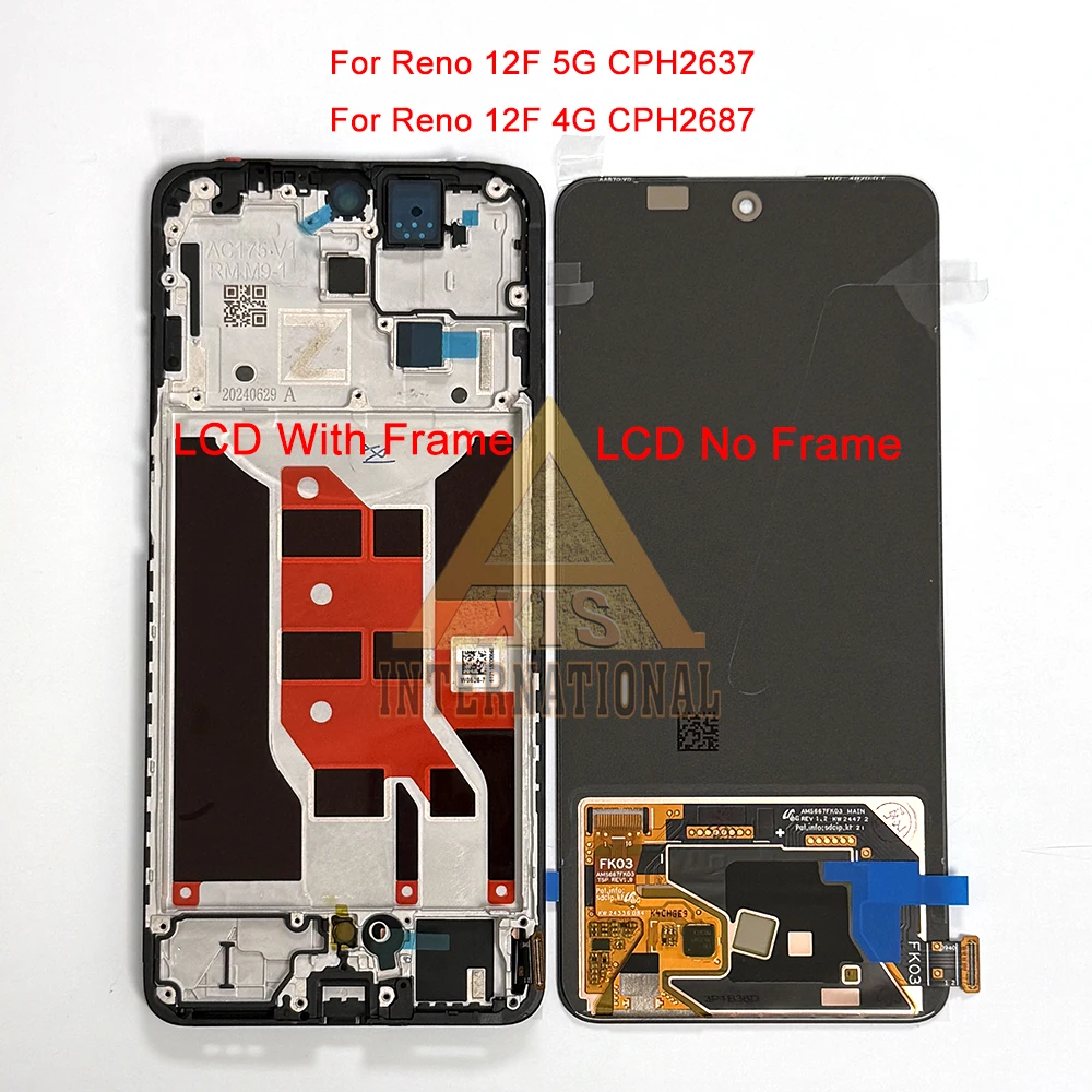 รีวิวหน้าจอ LCD สำหรับ OPPO Reno 12 CPH2625 คุณภาพดี ใช้งานได้ดี คุ้มค่าที่สุด