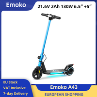 Emoko A43 Electric Scooter Foldable 130W 21.6V 2Ah Front 6.5\