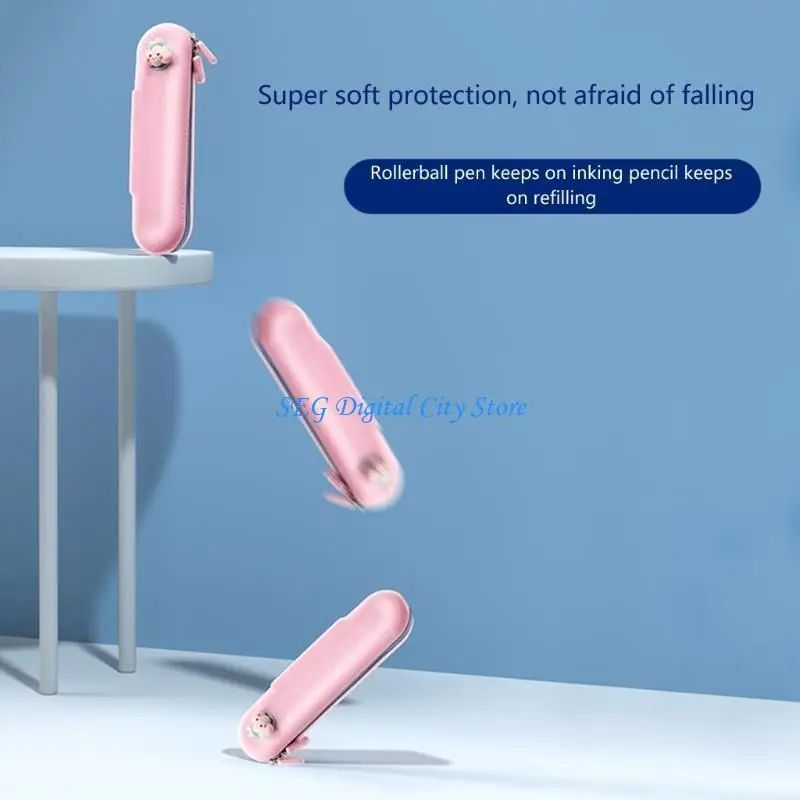 U75B Astuccio per matite in silicone Astuccio per matite Astuccio impermeabile con cerniera regalo