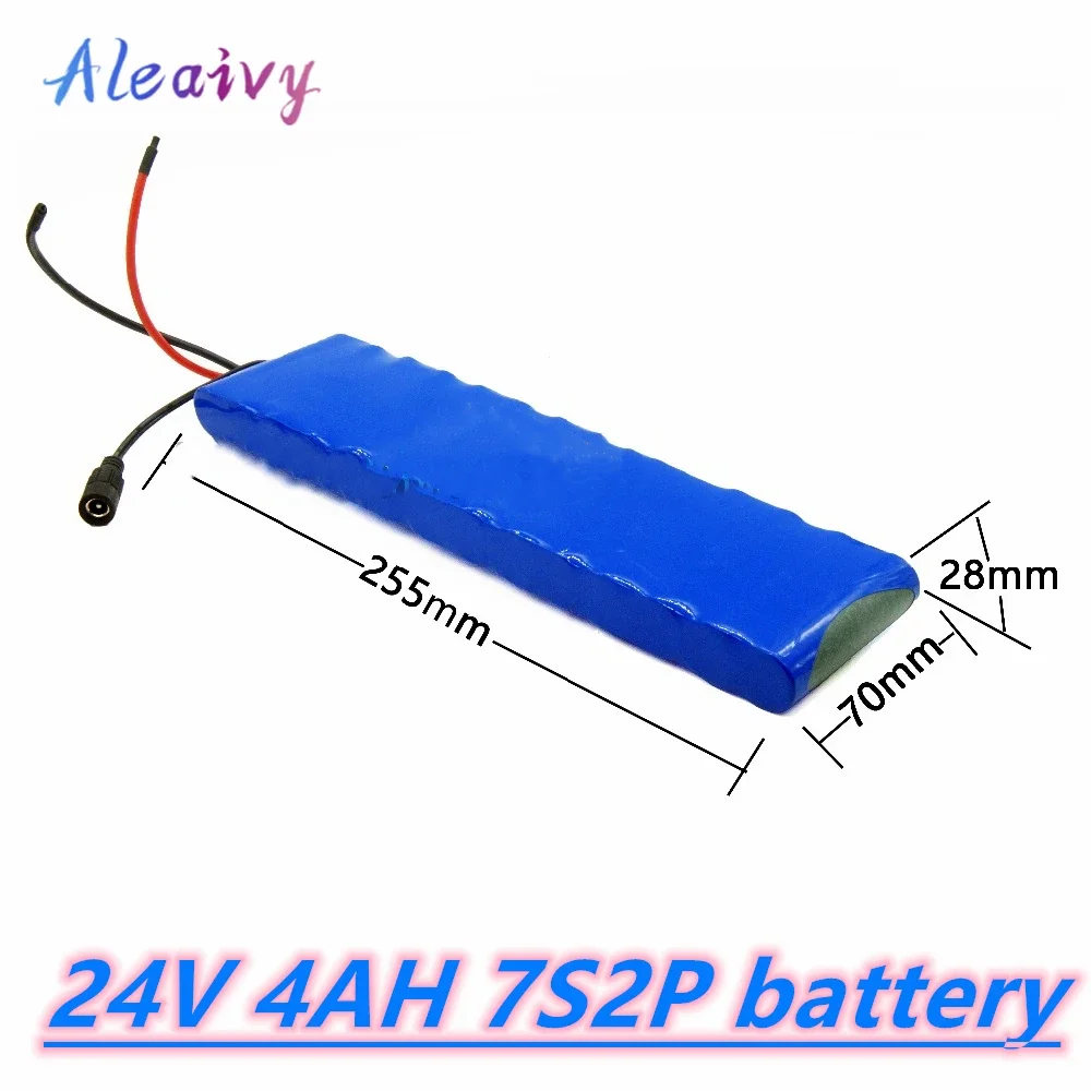 

24V 4000mAh 7s2p 18650 Battery Lithium ion Battery Pack 29.4V 4Ah for li-ion Electric Bicycle Moped / Electric Tool