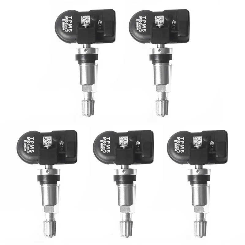 Программируемый датчик MX Precision 5Pcs 315MHZ+433Mhz универсальный 2-в-1 для системы контроля давления в шинах (TPMS) - инструмент для программирования для AUTEL