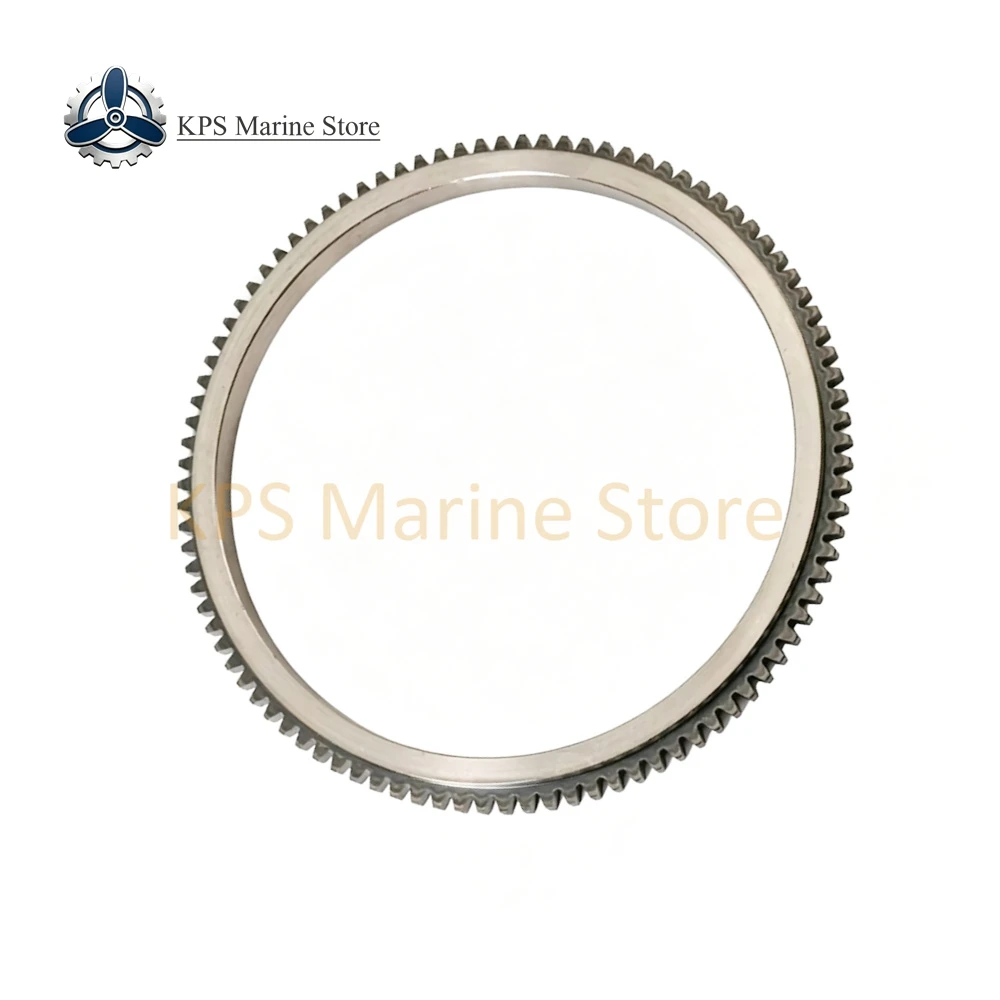 697-85550 Flywheel Crown Gear Ring For Yamaha 2-Stroke Outboard Motor 48HP 55HP 697-85550-00