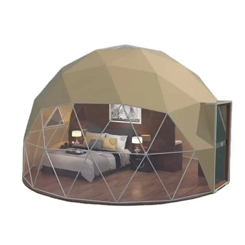 Customized Starry Sky Dome Tent,Multiple Sizes and Accessories,Camping Outdoor Glamping Dome Tent House Geodesic Dome Tents