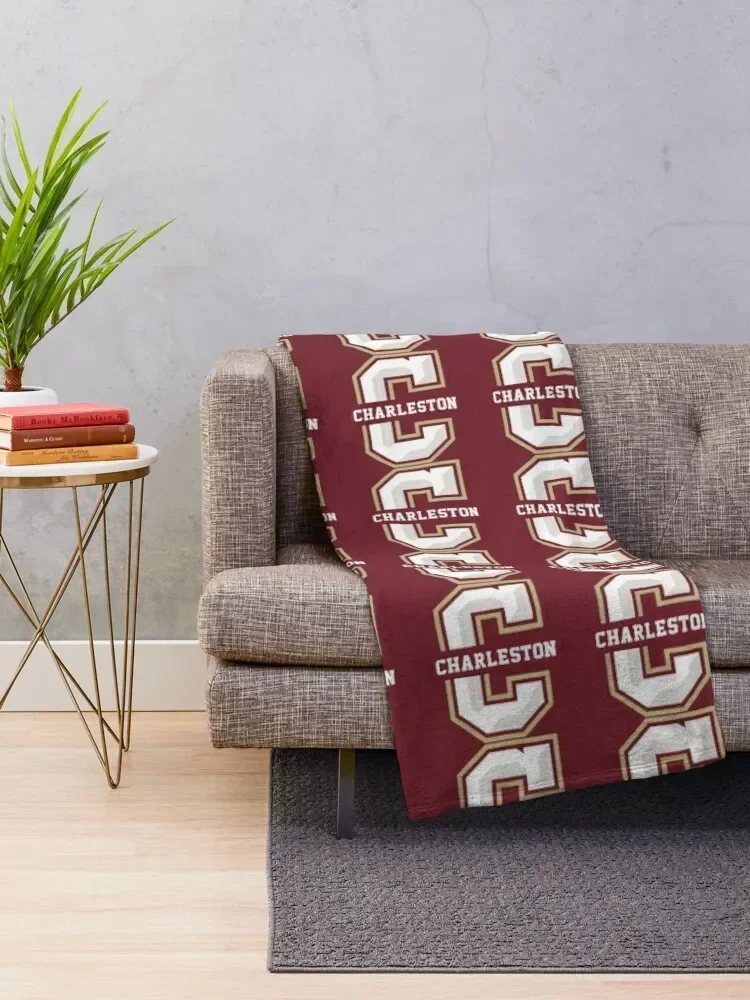 College of Charleston Cougars Throw Blanket Retros anime sofa bed Decoratives Blankets