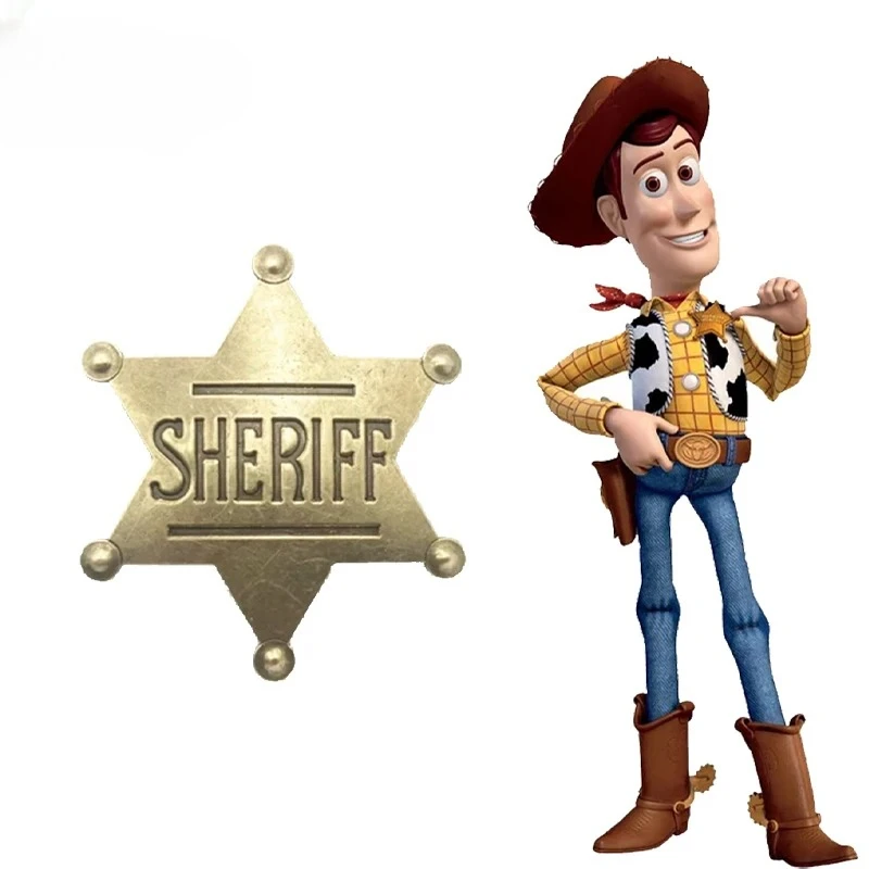 

Toy Story DSN Cartoon Retro Metal Pins Sheriff Woody Bag Brooch Cartoon Anime Badges Denim Lapel Pin Jewelry Toy Birthday Gift
