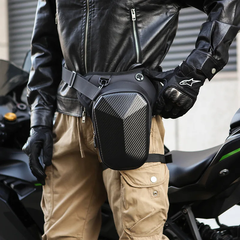 

Уличная сумка на бедро, водонепроницаемая поясная сумка для мотоцикла со съемным ремнем для ног, боковая сумка для ног мотоцикла для пеших прогулок, путешествий, рыбалки