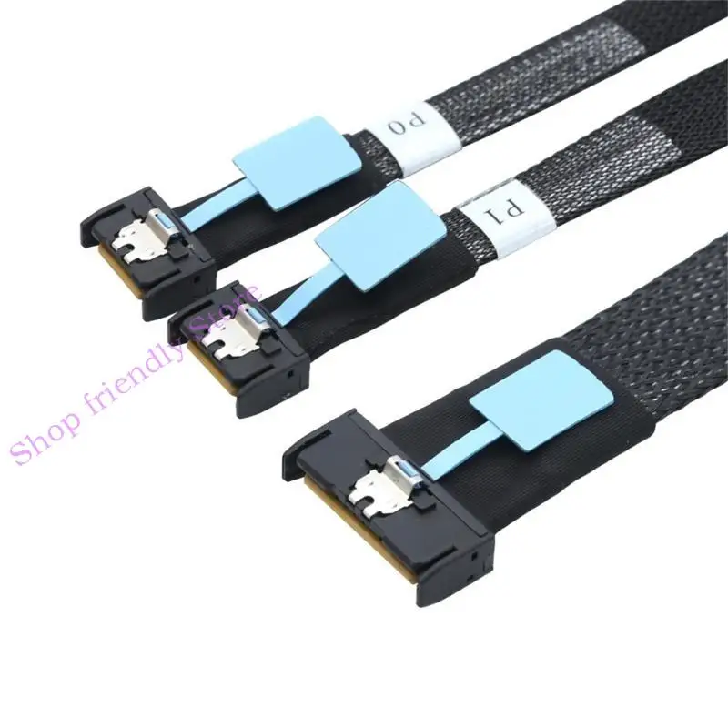 

594A Upgraded PCIe Gen5 Server Data Cable Fast Transfer Split Cord High Compatibility