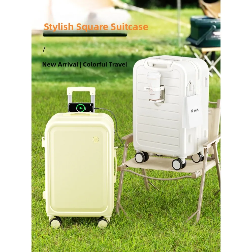 lightweight-girls-luggage-26-inch-large-capacity-silent-wheel-travel-suitcase-student-password-bag-20-inch-boarding-box