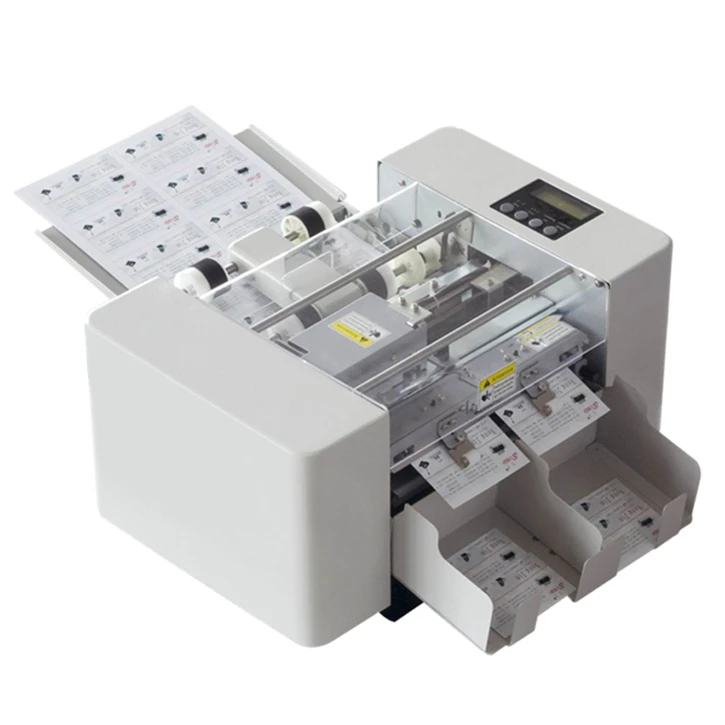 

High-speed Automatic Card Cutting Machine Automatic Paper Feeding Name Card Cutter Cutting Machine Best Price