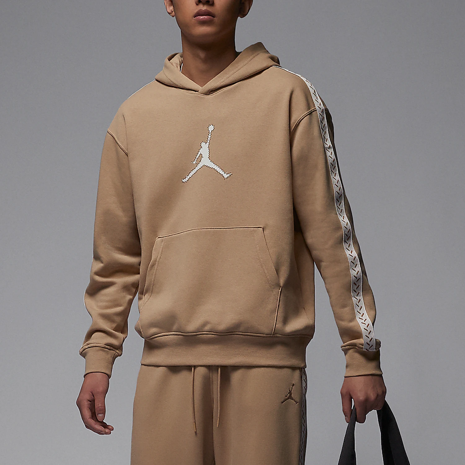 

Nike genuine 2024 New Men's Knitted Fleece Hooded Sweatshirt FN6353-244