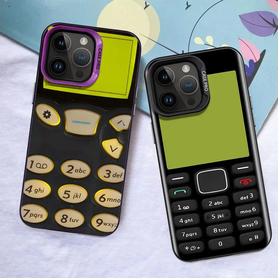 Casing Ponsel Kreatif Canggih untuk iPhone 15 Plus 16e 17Air 13 14 12 16 17 Pro Max XR XS 11 Penutup Belakang Ponsel