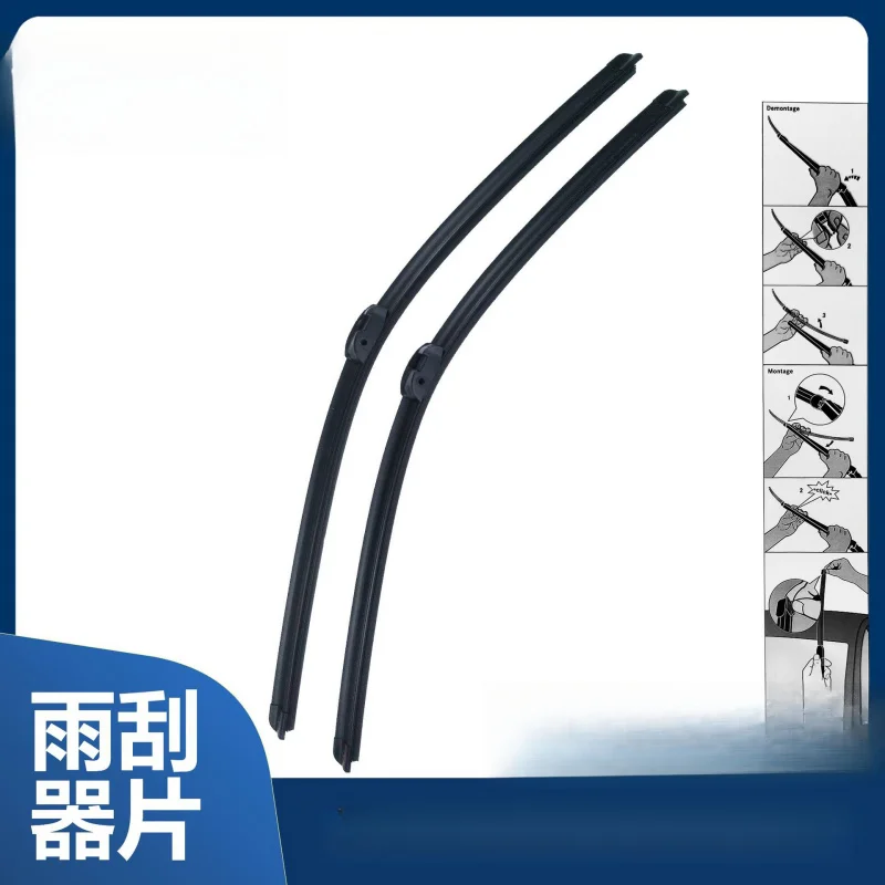 

Windshield Wiper Blade Rubber Strip Frameless Auto Window Clearing Spare Components