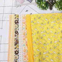 Printed Cotton Fabric for Sewing, Quilting Fabrics for Patchwork, Needlework, DIY Handmade Accessories, 25x25cm 3