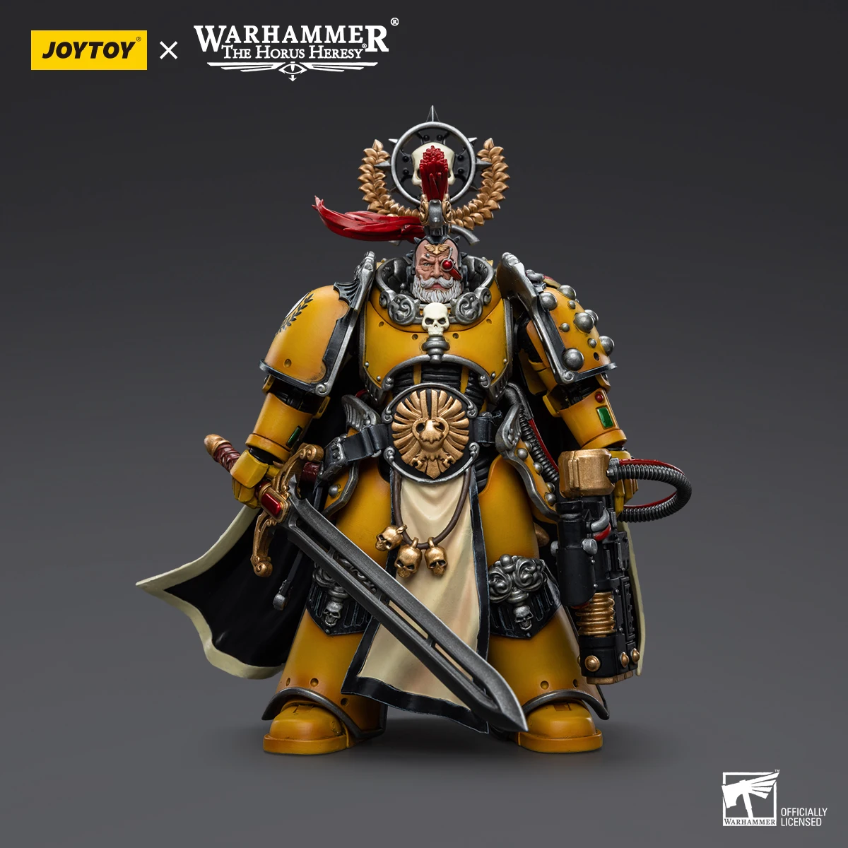 [متوفر]JOYTOY Warhammer The Horus Heresy Action Figure القبضات الإمبراطورية Legion Praetor أنيمي تمثال مشترك المنقولة نموذج الهدايا