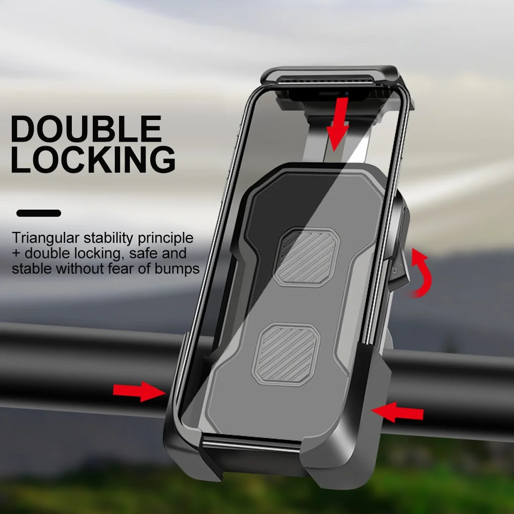 

NOLITOY Bike Phone Mount for Cycling Secure Cell Holder Easy Navigation Stable View