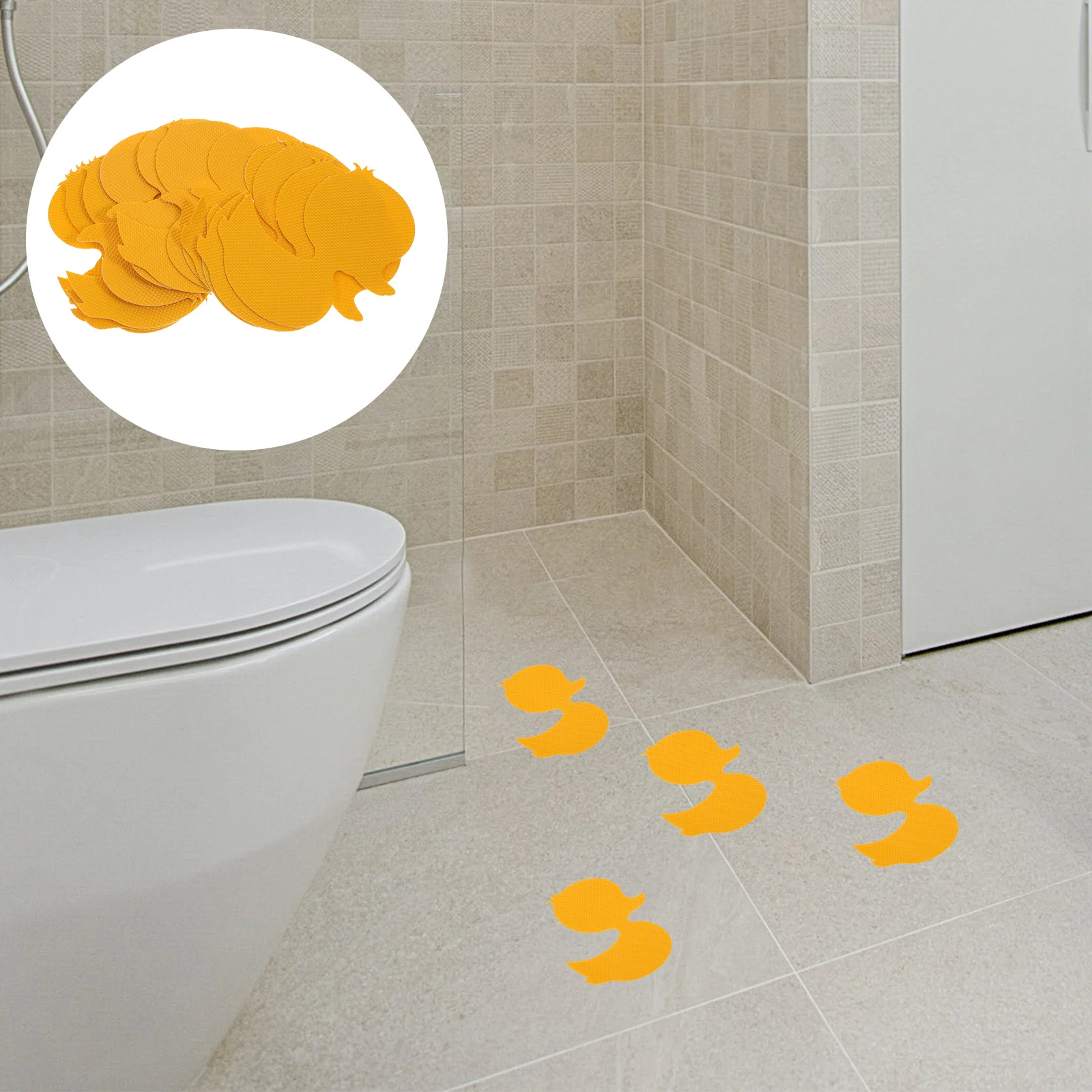 

12pcs Bathtub Non-slip Stickers Adhesive Anti-slip Decals Threads for Shower shower stickers tub stickers