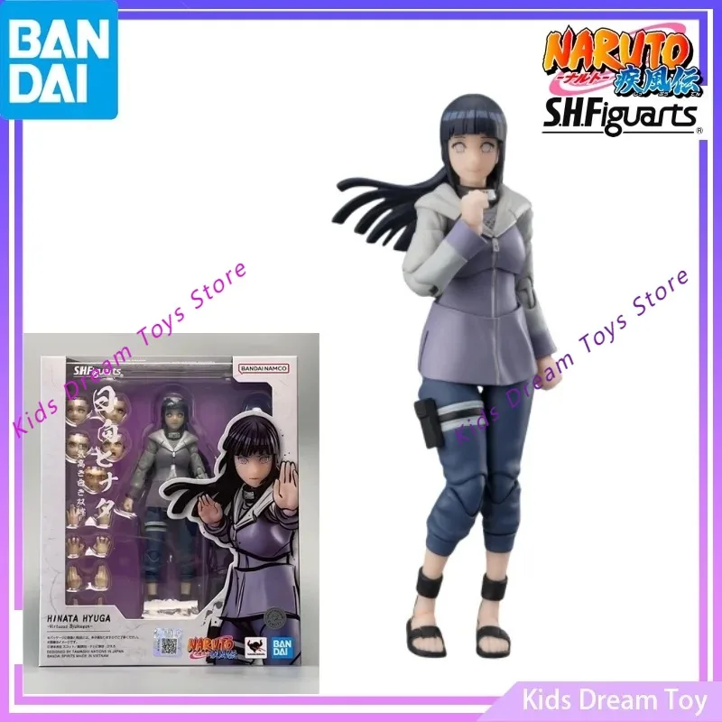 

Bandai in Stock Original SHF NARUTO Anime Figures HINATA HYUGA -Virtuous Byakugan- Action Figures Toys Collectible Model Gifts