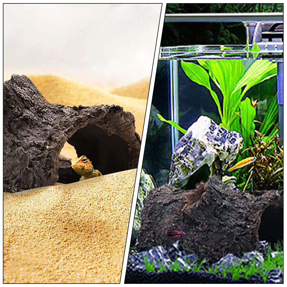 

Resin Decor Hiding House Shrimp Cave Aquarium Decoration Supplies Aquarium Cave Fish Accessories Vivid Lifelike Craft Safe
