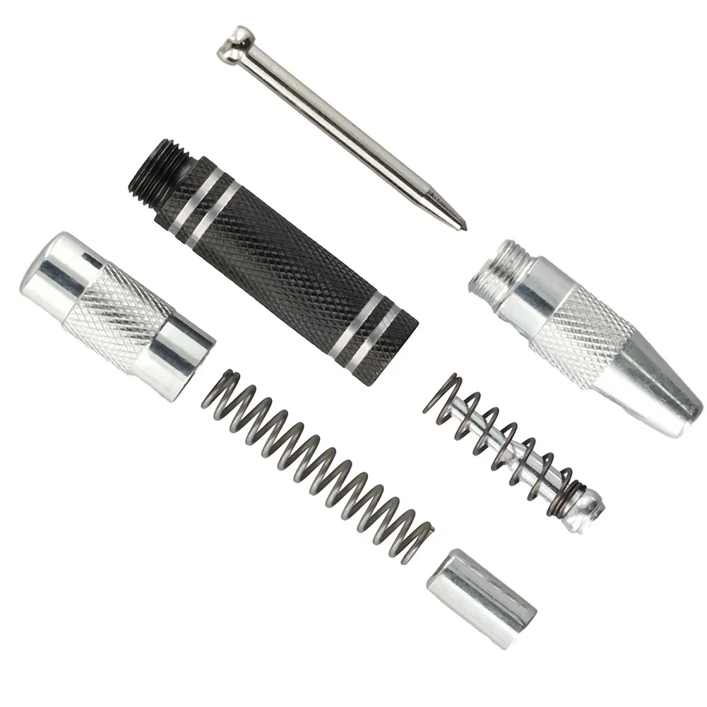 Automatic Centre Punch With Punch Needle Adjustable Spring Pressure Automatic Loaded Metal Drill Tool Pin Impact Marker Woodwork