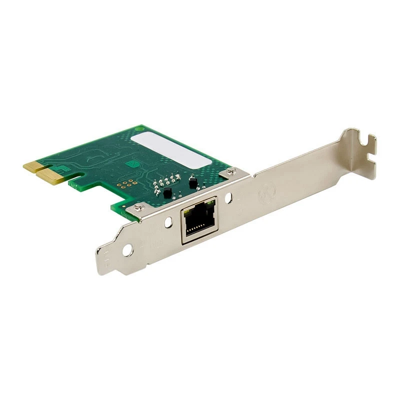 PCI-E X1 Gigabit Single Electrical Port Server Network Card Server NIC I210-T1 RJ45 Ethernet NIC For PC Laptop Accessories